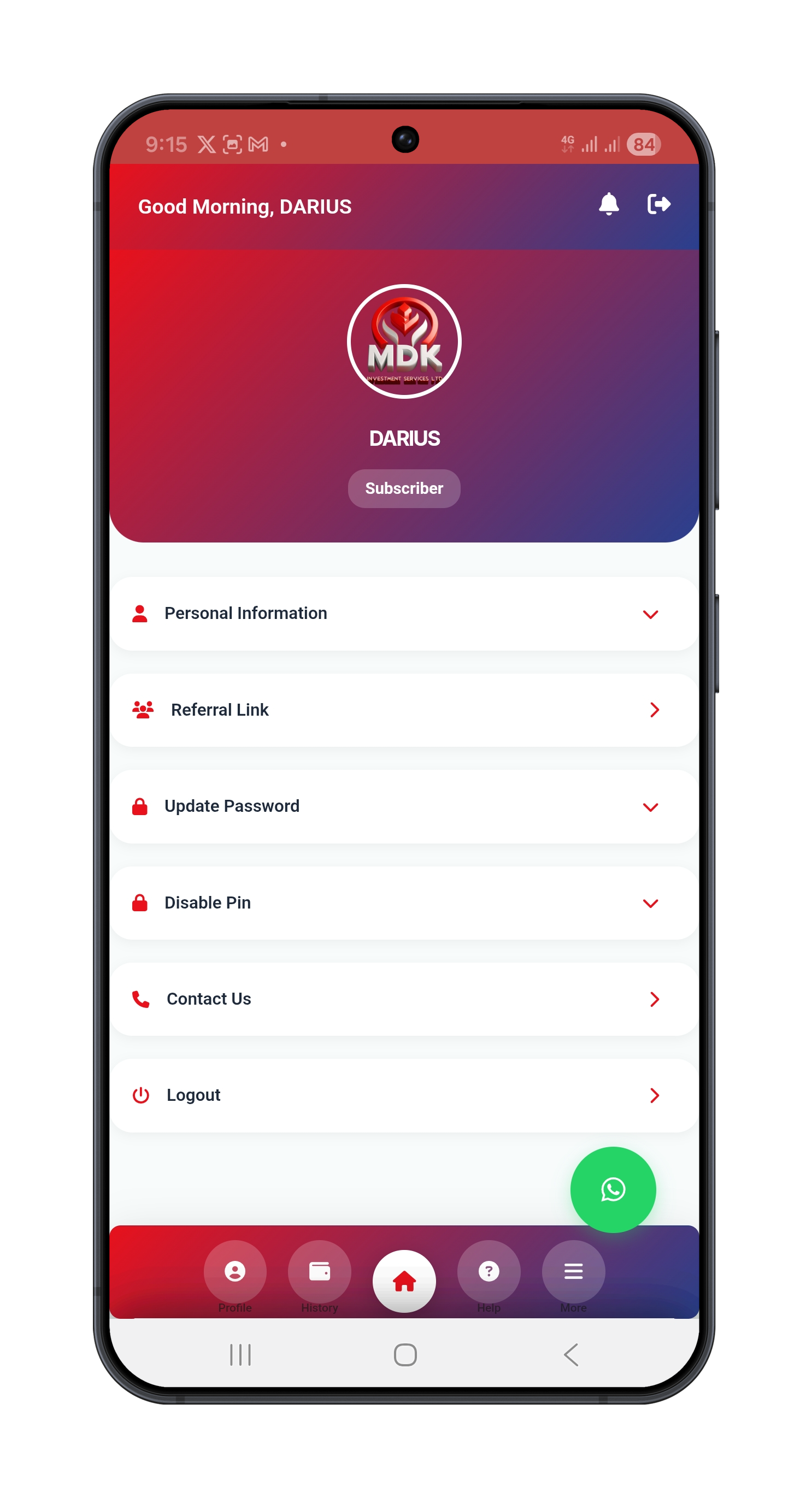 Mdkinvestment Screenshot