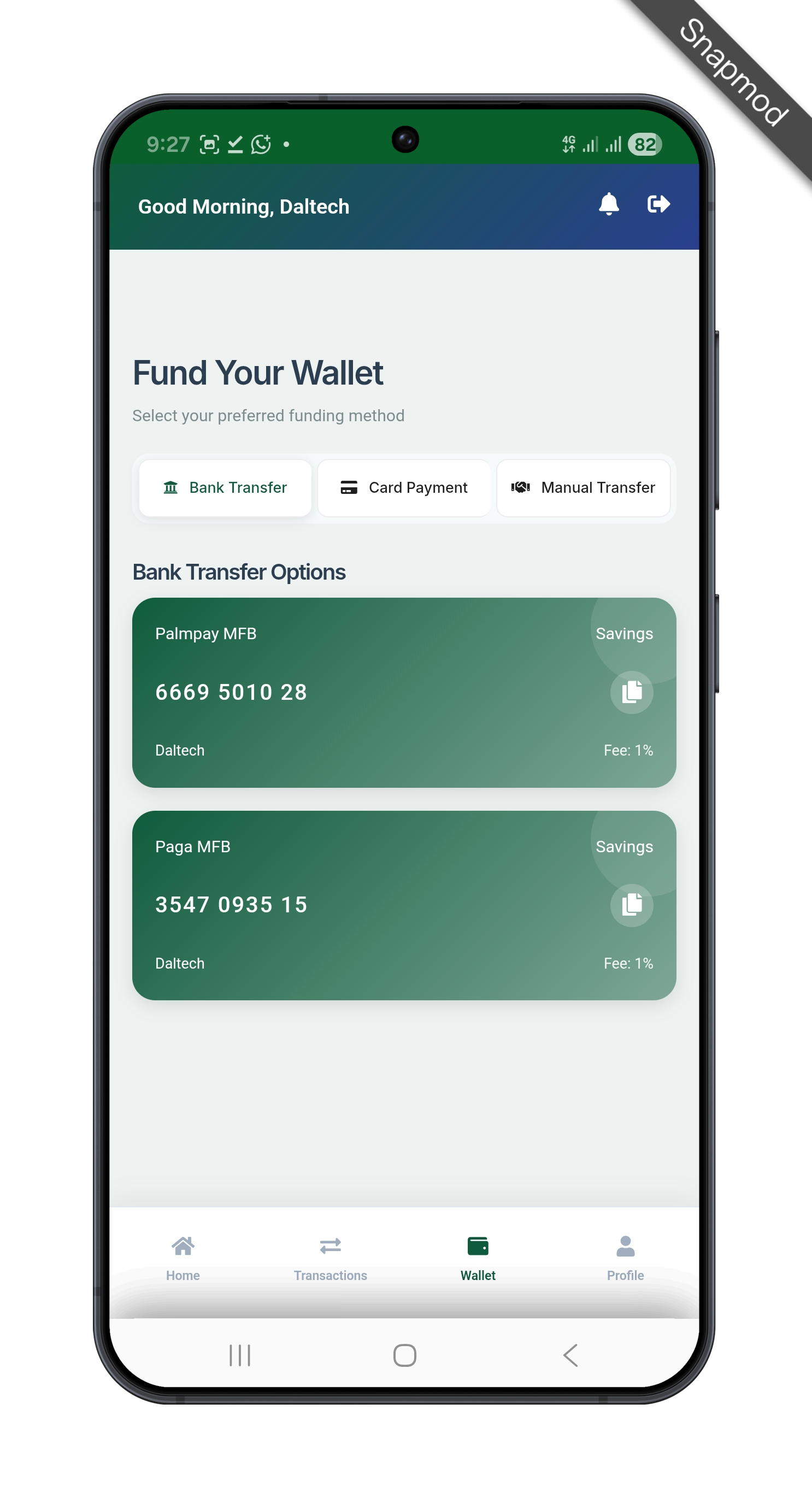 MrB-Datahub Screenshot